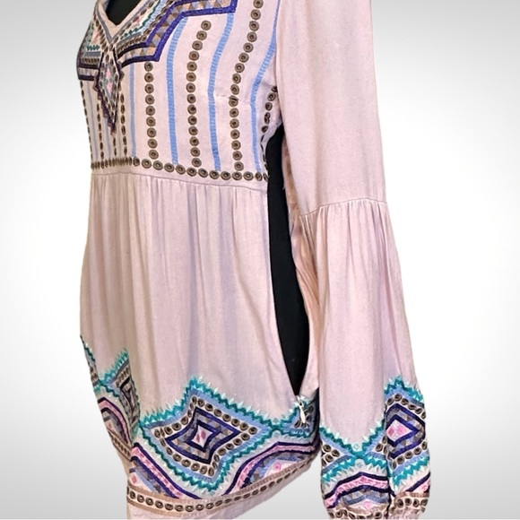 Boston Proper Embroidered Top - Picture 11 of 14